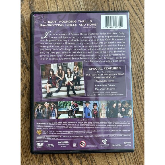 Pretty Little Liars Complete Fourth Season DVD Box Set - Picture 7 of 10